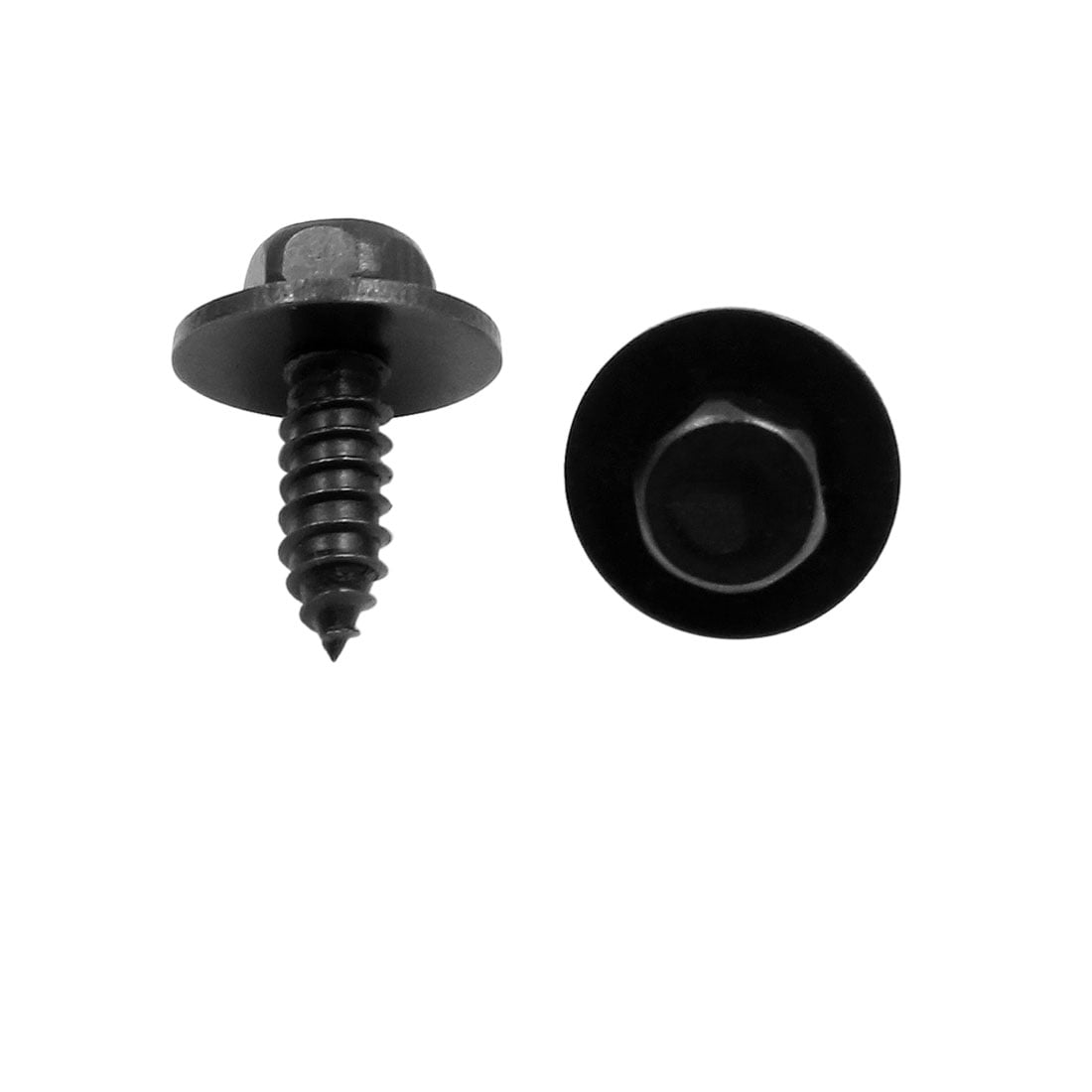 8pcs 6.2 x 24mm Acier Inoxydable Vis pour Voiture Aile Plaque Immatriculation 8pcs 6.2 x 24mm Acier Inoxydable Vis pour Voiture Aile Plaque Immatriculation